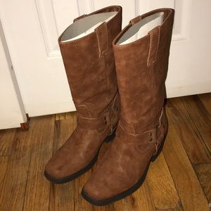 Forever 21 Tan Boots